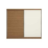 Guarda Roupa Casal 2 Portas De Correr E 4 Gavetas T583 Canela-off White - Kappesberg - 5