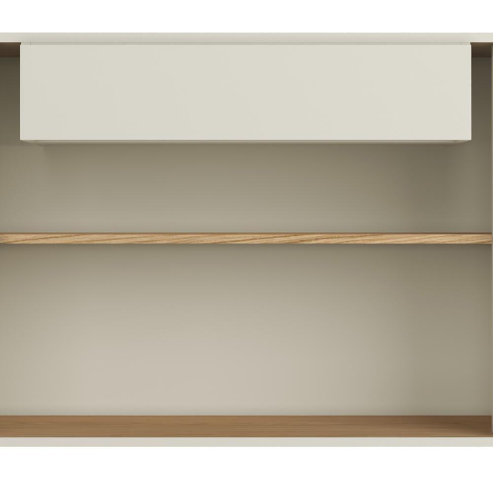 Buffet Para Sala De Jantar 2 Portas 1 Gaveta Pés Industrial Dourado Naim I03 Luna Louro - Lyam - 7