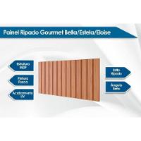 Multiuso De Cozinha Painel Ripado Gourmet Eloise 120cm Cinamomo - Mgm - 2