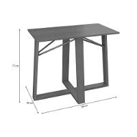 Base De Mesa P- Cozinha Elma Premium Madeira Maciça C- Tampo Madeirado 170x90cm Carvalho-canela - Kappesberg - 3