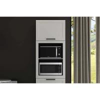 Torre Quente De Cozinha Cz-3306 C- 1 Porta 2 Gavetas E C- 1 Nicho P- Forno 70cm Branco - Tecno Mobili - 5