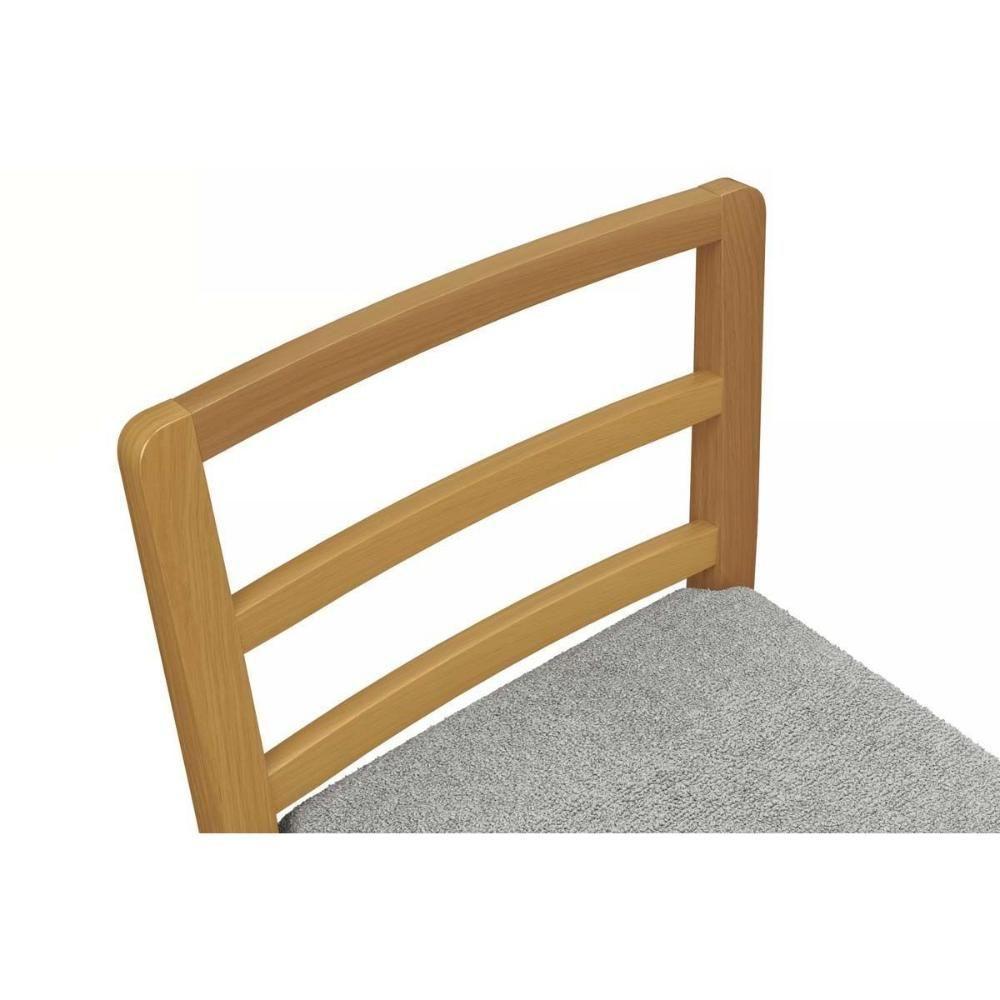 Banqueta Sala De Jantar Sofia 1bmm006ca Premium Madeira Maciça Kit 4 Un Carvalho-linho Escuro - Kappesberg - 8