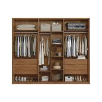 Guarda Roupa Casal 6 Portas (2 Ripadas) E 6 Gavetas Atrice Nogueira Touch - Demóbile - 5