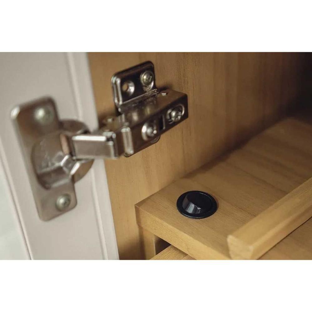 Cristaleira De Cozinha Allure Adega Vinhos C- 4ptas Vidro 5 Prat 2gavs E Leads 140cm Jequitiba-gris Fosco - Linea Brasil - 8