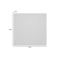 Painel P- Quarto Até 90 Pol Modular 2.6 Ripado 258x250cm Nature Fosco - Linea Brasil - 3