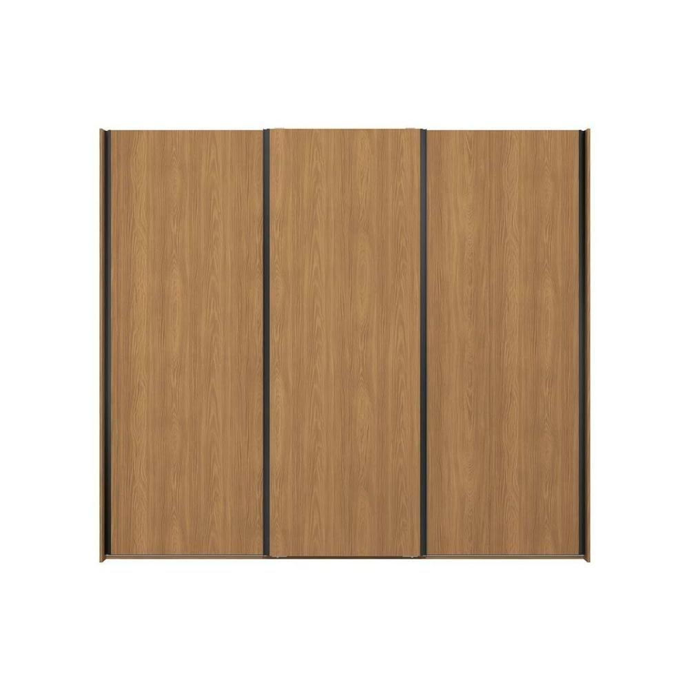 Guarda Roupa Casal 3 Portas De Correr E 4 Gavetas T582 Canela - Kappesberg - 3