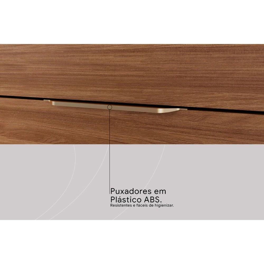 Guarda Roupa Casal 6 Portas (2 C- Espelho) E 4 Gavetas Giardino Amendola-nude Prime Tx - Demóbile - 8