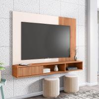 Painel Para Tv Até 55 Polegadas Marrom Mine Caemmun - 1