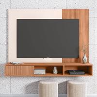 Painel Para Tv Até 55 Polegadas Marrom Mine Caemmun - 2