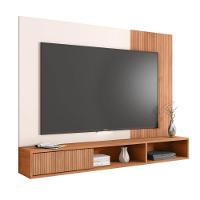 Painel Para Tv Até 55 Polegadas Marrom Mine Caemmun