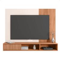 Painel Para Tv Até 55 Polegadas Marrom Mine Caemmun - 5
