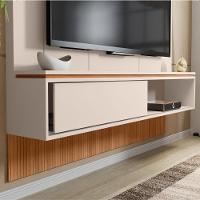 Painel Para Tv De Até 65 Polegadas Marrom Aura Caemmun - 3