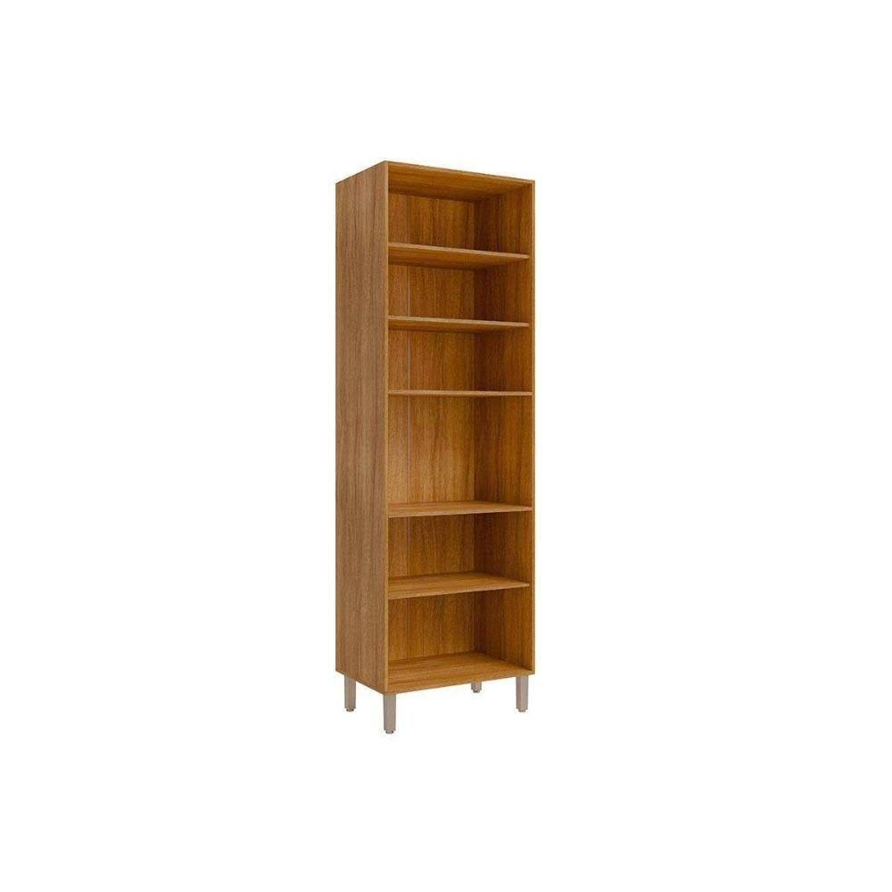 Paneleiro De Cozinha Cristaleira Esplêndida C- 4 Portas (2 C- Vidro Reflecta) E 1 Nicho 70cm Cinamomo-off White - Mgm - 5