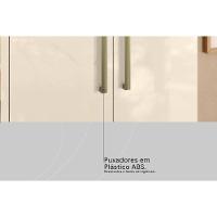 Guarda Roupa Casal 6 Portas (2 C- Espelho) E 4 Gavetas ópera Nogueira Touch - Demóbile - 6