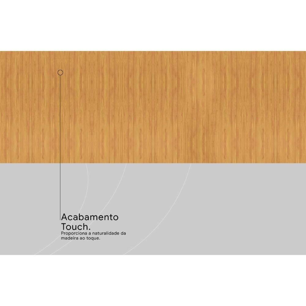 Guarda Roupa Casal 6 Portas (2 C- Espelho) E 4 Gavetas ópera Cinamon-off White - Demóbile - 7