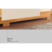 Guarda Roupa Casal 6 Portas (2 C- Espelho) E 4 Gavetas ópera Cinamon-off White - Demóbile - 5