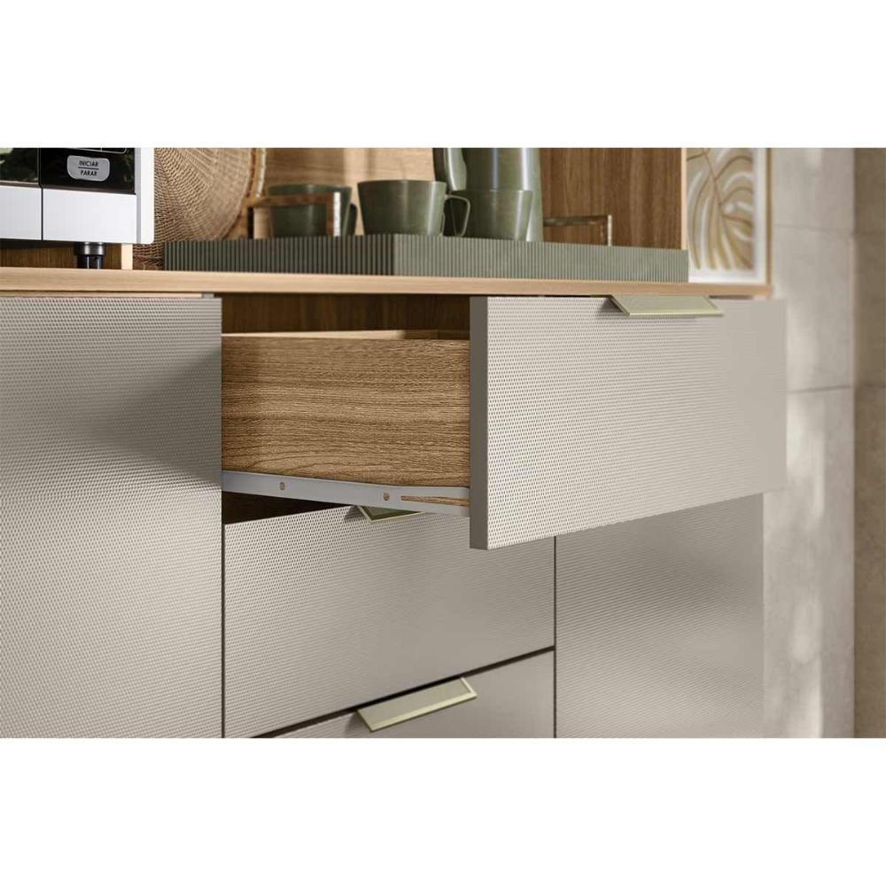 Kit De Cozinha Compacta Pitaya C- 7 Portas E 2 Gavetas 178cm Amendola-nude Prime Tx - Demóbile - 6