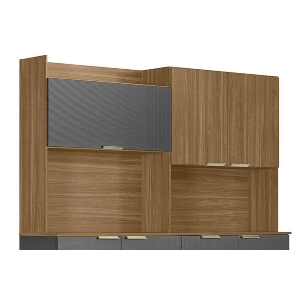 Kit De Cozinha Compacta Pitaya C- 7 Portas E 2 Gavetas 178cm Amendola-nude Prime Tx - Demóbile - 7