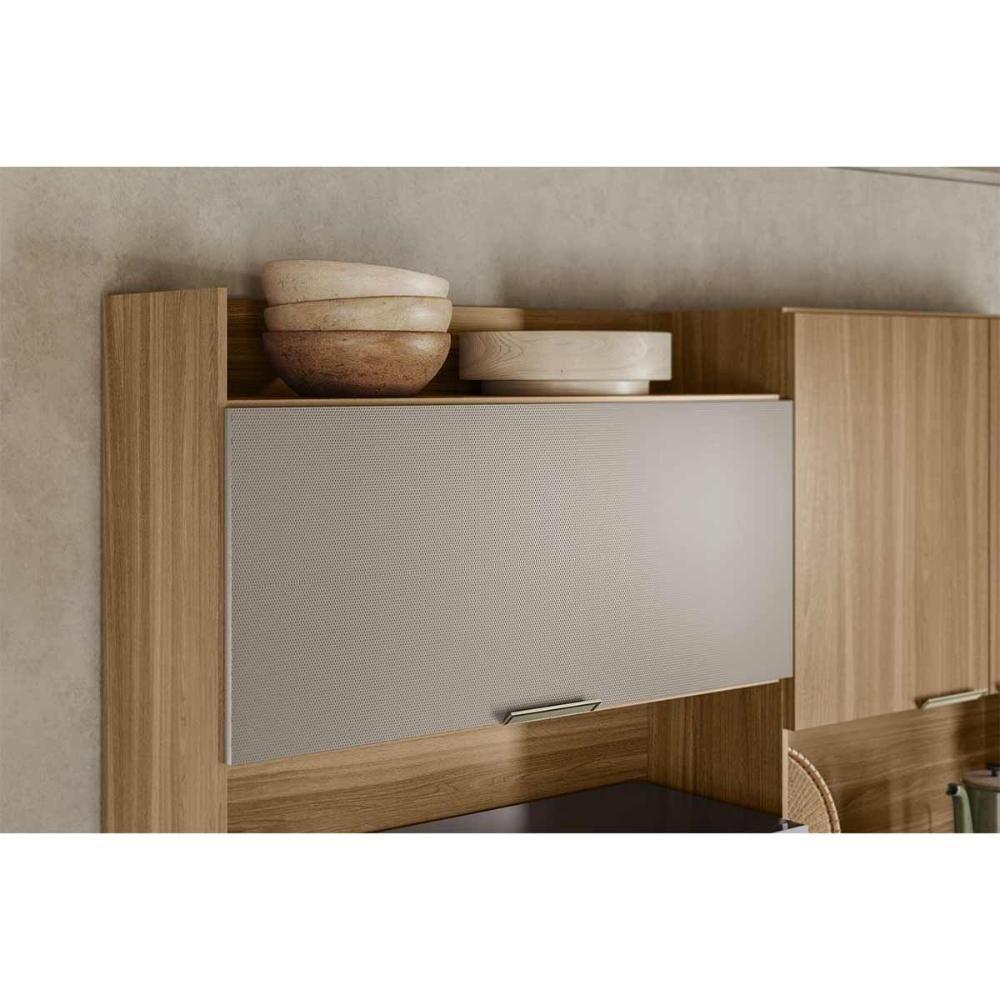 Kit De Cozinha Compacta Pitaya C- 7 Portas E 2 Gavetas 178cm Amendola-nude Prime Tx - Demóbile - 9