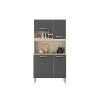 Kit De Cozinha Compacta Malta 4 Portas E 1 Gaveta 91cm Amendola-branco - Demóbile - 5