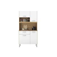 Kit De Cozinha Compacta Malta 4 Portas E 1 Gaveta 91cm Amendola-branco - Demóbile - 6