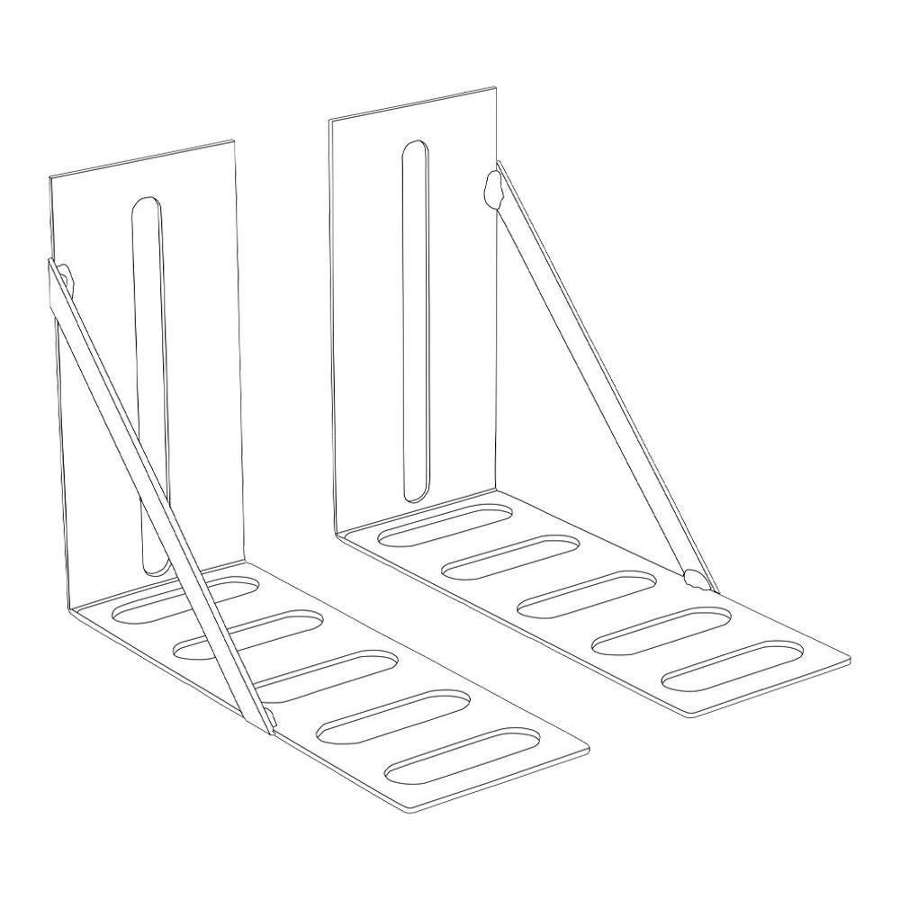Kit 2 Frame Suporte Adaptador De Cabeceira Metalico Artte - 4