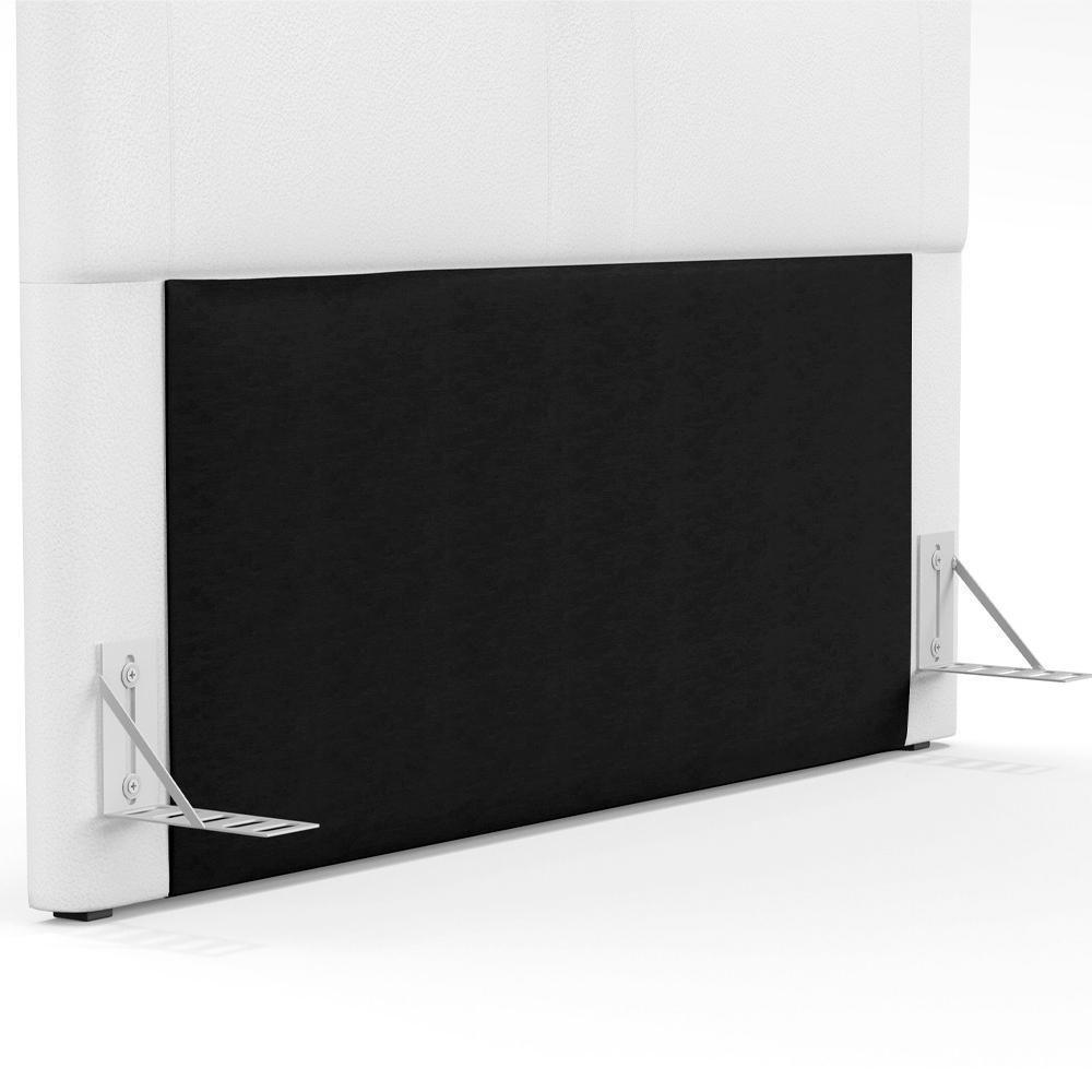 Kit 2 Frame Suporte Adaptador De Cabeceira Metalico Artte - 6