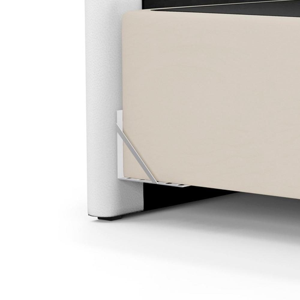 Kit 2 Frame Suporte Adaptador De Cabeceira Metalico Artte - 7