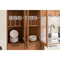 Cristaleira De Cozinha Paneleiro Linna T725 C- 2 Portas (1 C- Vidro) 40cm Canela - Kappesberg - 6