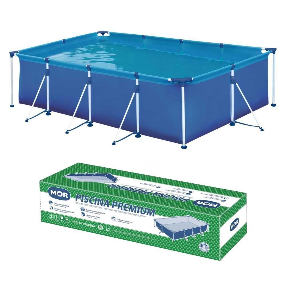 Piscina Retangular 5000 Litros Capa E Forro Premium Mor - 2
