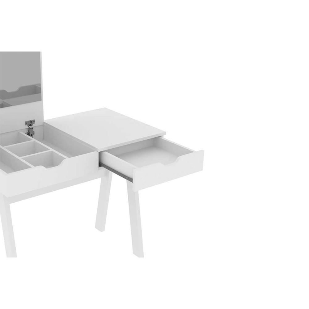 Penteadeira Pe-2019 C- 1 Espelho Preto - Tecno Mobili - 7