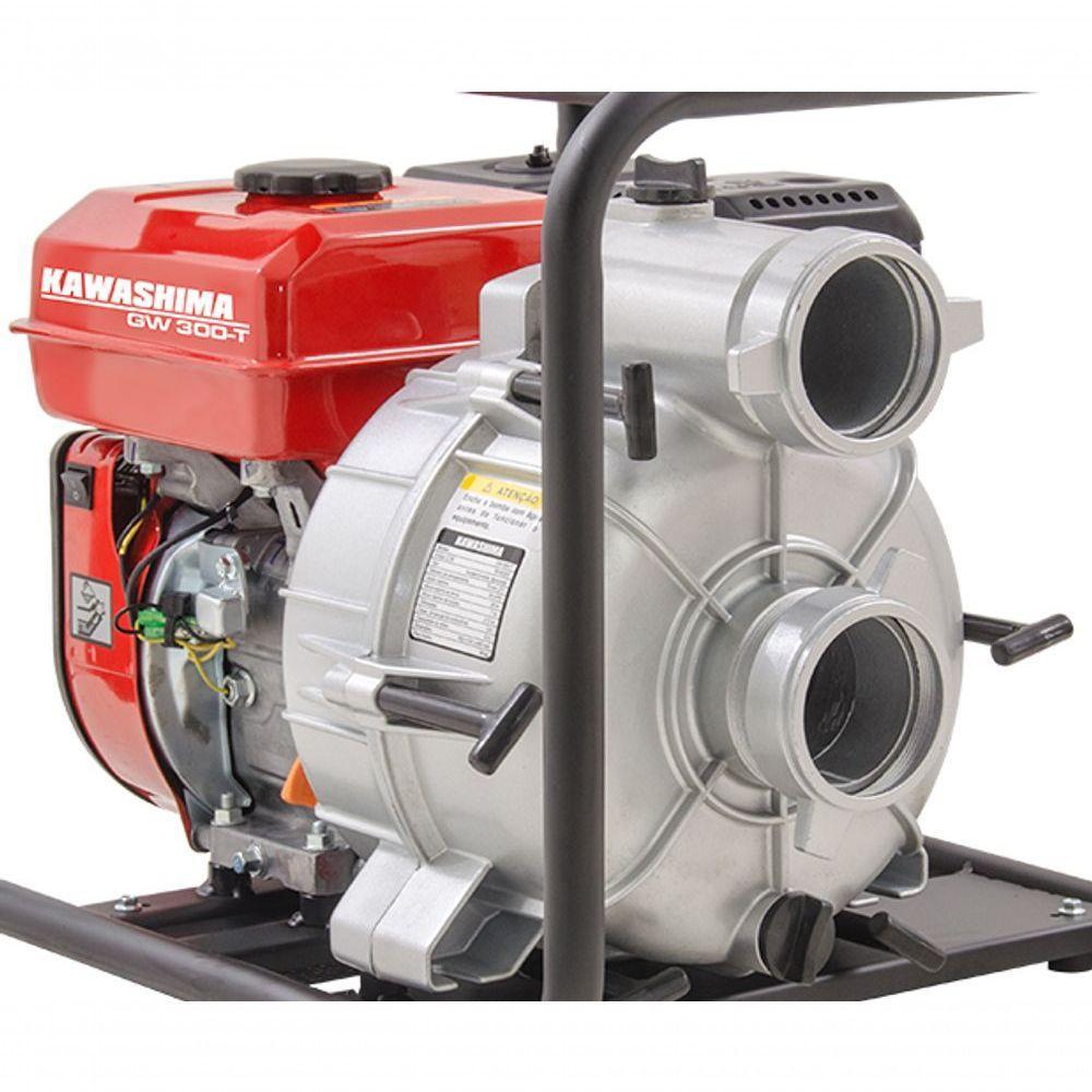 Motobomba Kawashima Gw300-t 3'' 212cc Trash Para água Suja - 2