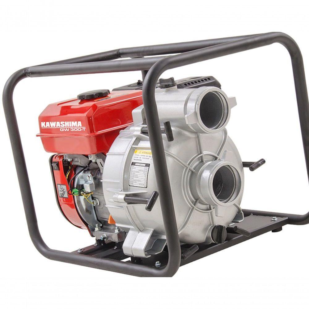 Motobomba Kawashima Gw300-t 3'' 212cc Trash Para água Suja - 3