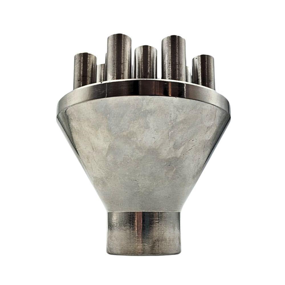 Bico Para Fontes Chafarizes E Lagos Fixo Em Inox Multijatos Rosca Interna De 1" - 3