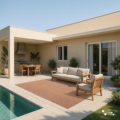 Tapete Elemento Aroeira 200x300cm Tapetes São Carlos