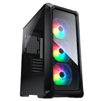 Gabinete Gamer Cougar Archon 2 Rgb, Mid Tower, Vidro Temperado, 3x Fans, Preto - 385cc50.0003 - 1