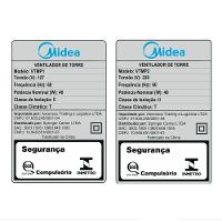 Ventilador De Torre Preto Midea VTMP2 220V - 10