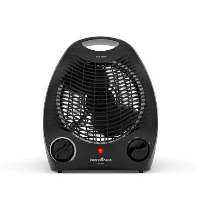 Aquecedor Elétrico Portátil 2 em 1 AB1500P com 3 Níveis de Potência Preto Britânia 110V
