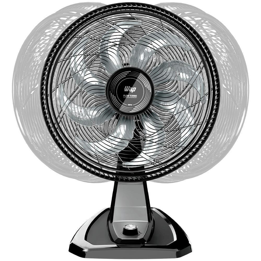 Ventilador 50 Cm 8 Pás WAP Flow Turbo Mesa E Parede 2 Em 1 220V - 8