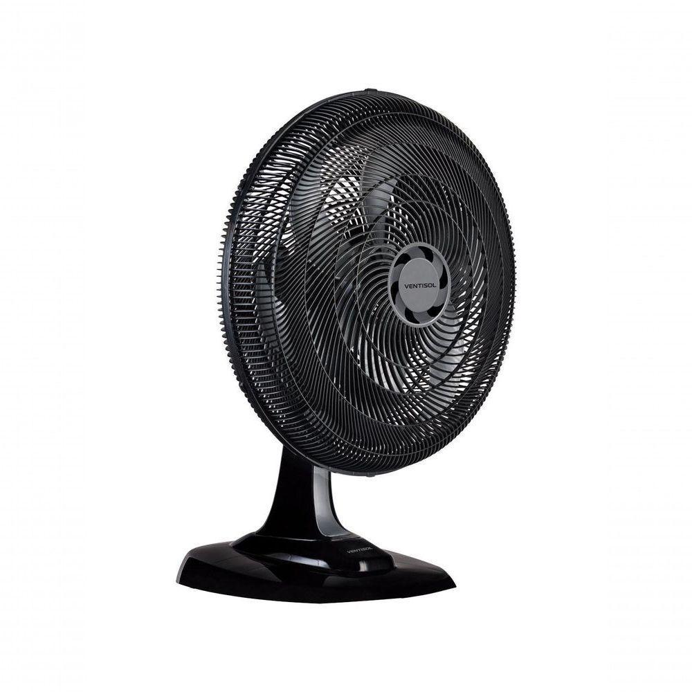 Ventilador Osc Mesa Turbo 6 50cm 6 Pás Preto-Prata 110V - 3