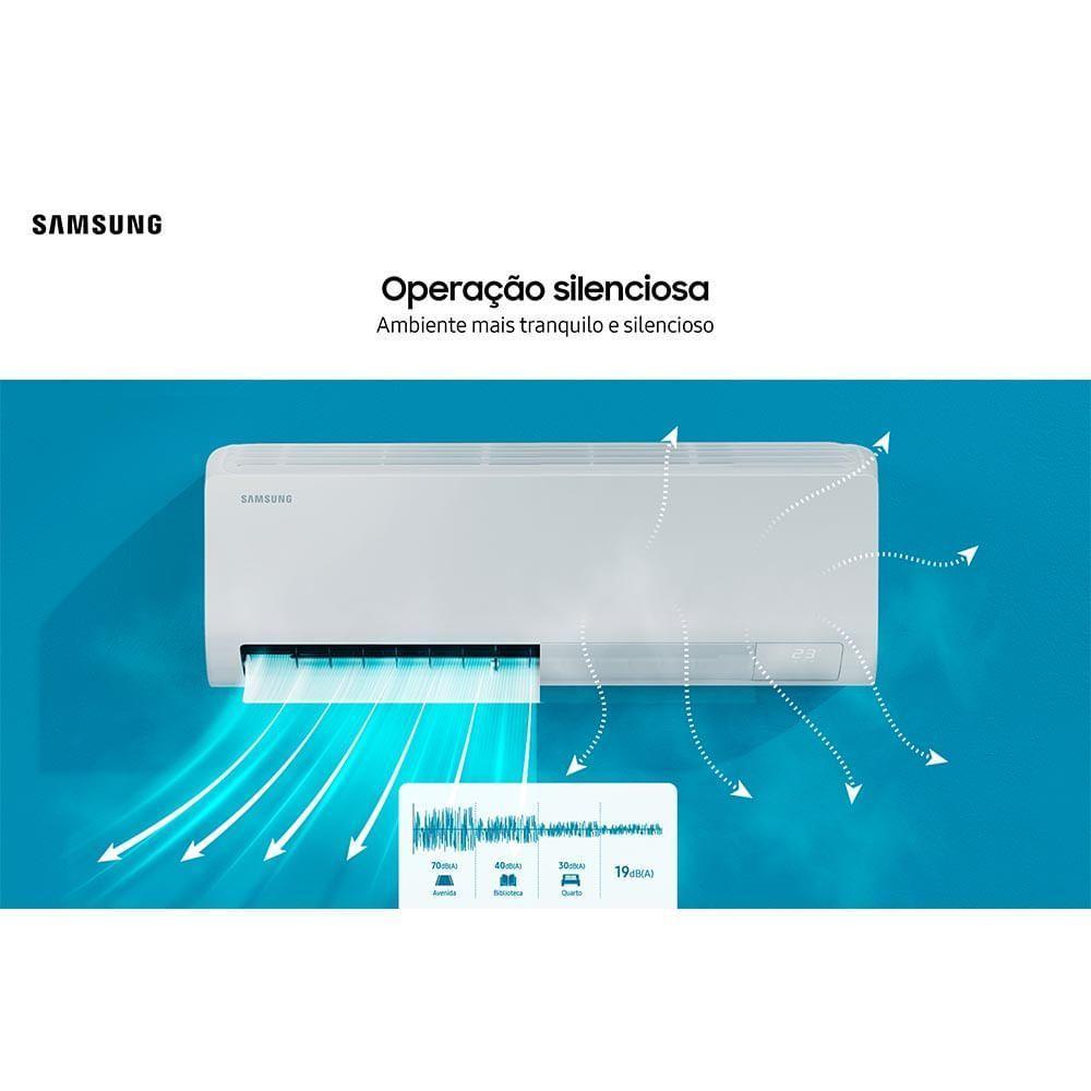 Ar Condicionado Samsung Split Hi Wall Inverter Windfree Connect 24.000 Btus Frio R-32 220V - 10