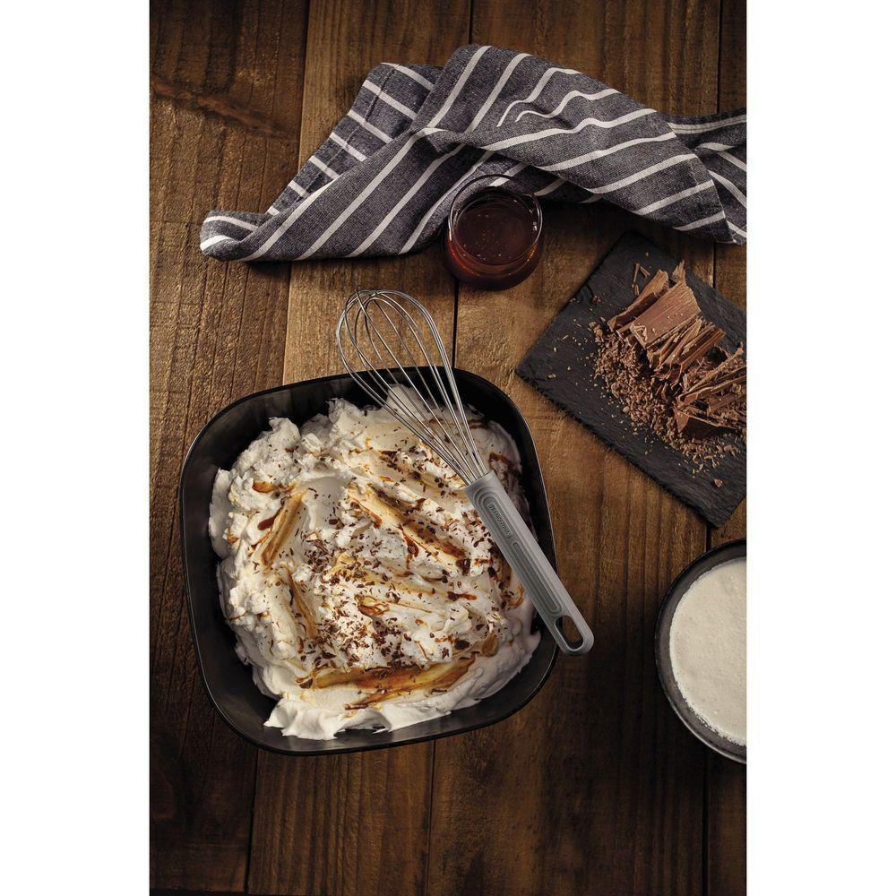 Batedor Manual Tramontina Softta Em Aço Inox Com Cabo Emborachado Cinza Tramontina - 2