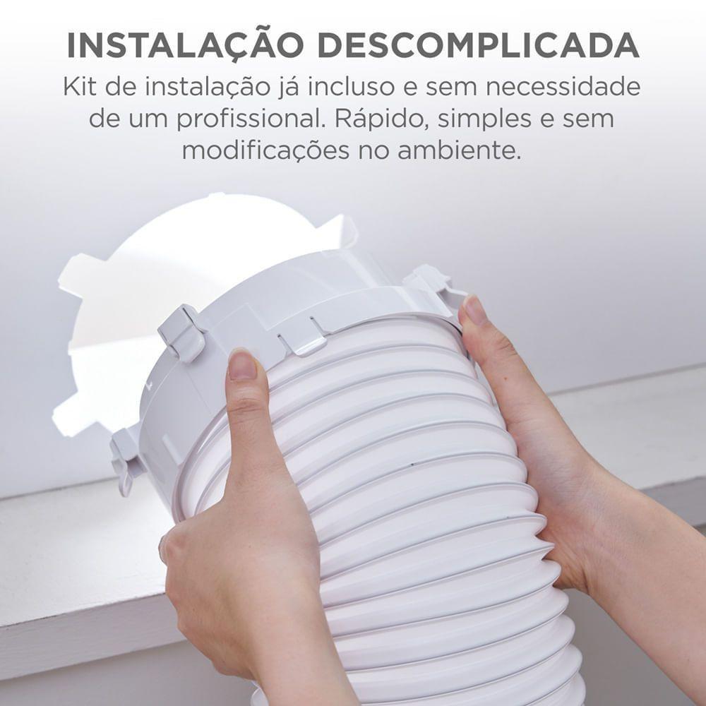 Ar Condicionado Portátil 12000 BTUs Conectado Frio Midea MPPA-12CRV1 - 220V - 7