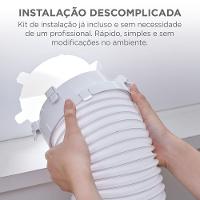 Ar Condicionado Portátil 12000 BTUs Conectado Frio Midea MPPA-12CRV1 - 220V - 7