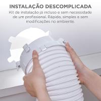 Ar Condicionado Portátil 12000 BTUs Conectado Frio Midea MPPA-12CRV1 - 110V - 7