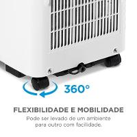 Ar Condicionado Portátil 12000 BTUs Conectado Frio Midea MPPA-12CRV1 - 110V - 10