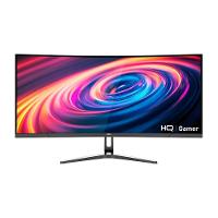 Monitor Gamer Curvo HQ Premium 34” Ultrawide QHD 3440x1440, 165Hz, 1ms, AMD FreeSync, HDMI, DP - HQ34C16 - 1