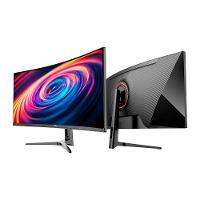 Monitor Gamer Curvo HQ Premium 34” Ultrawide QHD 3440x1440, 165Hz, 1ms, AMD FreeSync, HDMI, DP - HQ34C16 - 2