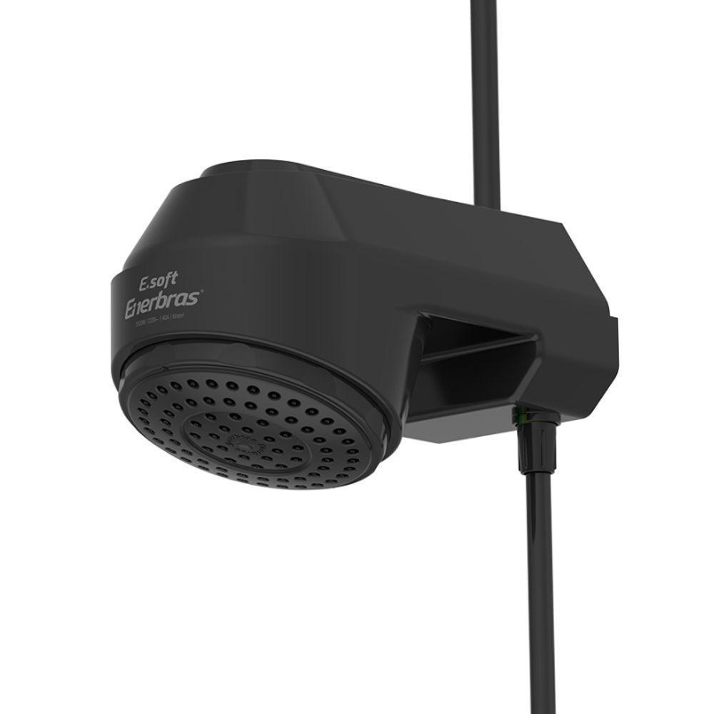 Ducha Eletrônica E-soft 7500w-220V Preto Enerbras - 1