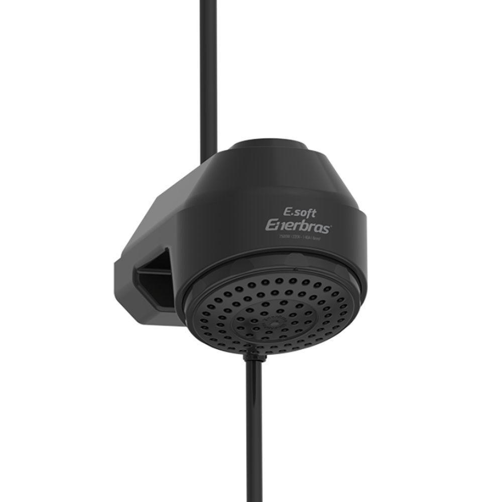Ducha Eletrônica E-soft 7500w-220V Preto Enerbras - 3